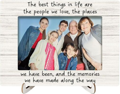 Family Photo Frame 4x6 - Family Gifts for Home, Best Family Gifts, Gifts for Family Parents Grandparents, Family Gifts for Christmas, Housewarming Gifts, Family Picture Frame in Kuwait