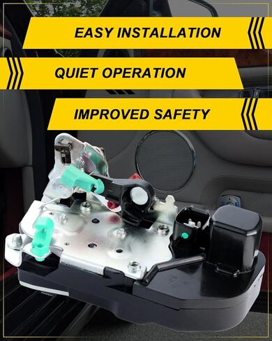 931-644 مزلاج قفل الباب المحرك الخلفي الأيسر للسائق الجانب التجمع المحرك مناسب لـ: -دودج لـ: -Ram 1500 2500 3500 4500 5500 2003 2004 2005 2006 2007 2008 2009 2010 استبدال OE # 55276795AB in Kuwait