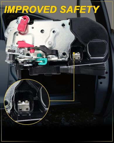 931-644 مزلاج قفل الباب المحرك الخلفي الأيسر للسائق الجانب التجمع المحرك مناسب لـ: -دودج لـ: -Ram 1500 2500 3500 4500 5500 2003 2004 2005 2006 2007 2008 2009 2010 استبدال OE # 55276795AB in Kuwait