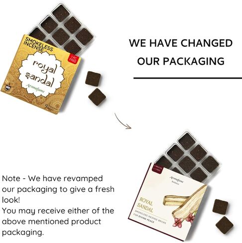 Aromafume Pink Rose Incense Bricks (3 Trays x 9 Pieces Each) | Ideal for Romance, Sensuality, Lifting Vibrations, Preparation for Prayer, Relaxation & Rituals, Temple & Mosque | Refill Pack in Kuwait