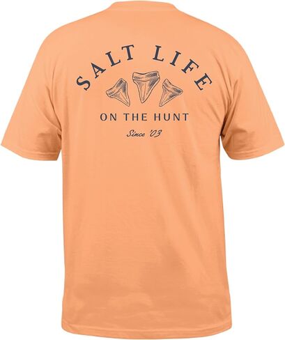 قميص رجالي من Salt Life On The Hunt بأكمام قصيرة وكلاسيكي in Kuwait