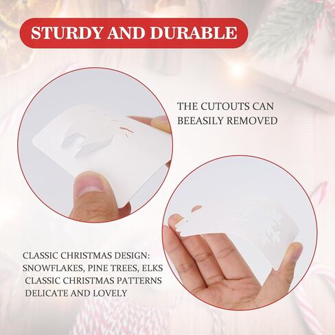 Christmas Gift Tags, 100pcs Brown Gift Tags with Strings, 300g/m² Thick Kraft Paper Gift Tags, Christmas Tags with Christmas Tree, Gift Tags Christmas for Presents, Jars, Crafts(Brown) in Kuwait