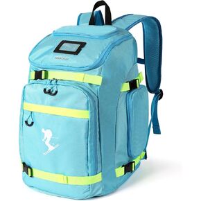 حقيبة أحذية التزلج، حذاء التزلج 55 لتر وحقيبة خوذة لنظارات التزلج والقفازات والزلاجات وألواح التزلج على الجليد والإكسسوارات in Kuwait