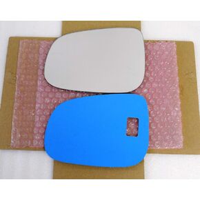 New Replacement Mirror Glass with Full Size Adhesive For Volvo | 2011-2018 S60 | 2012-2016 S80 | 2015-2018 V60 | Driver Side View Left LH - Check Year For Fitment