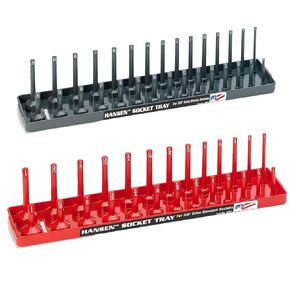 Hansen 3/8" Drive 2 pc Socket Tray Set - 1 Each 3801 & 3802