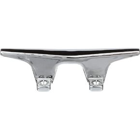 Seachoice Stainless Steel Hollow Base 4-1/2 in. Boat Dock and Anchor Line Cleat