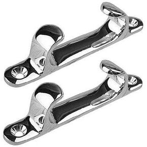 MarineNow Marine 316 Stainless Steel Straight Bow Chock for Boats Choose 1, 2, 4, or 6 Packs