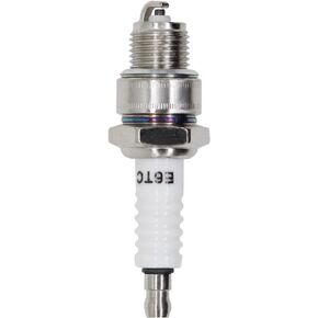 Amavoler E6TC Spark Plug Fit for 50cc 70cc 90cc 110cc Motorcycle ATV 4 Wheeler Quad Moped Scooter Go Kart Mini Bike Dirt Pit Bike. (4 pcs)