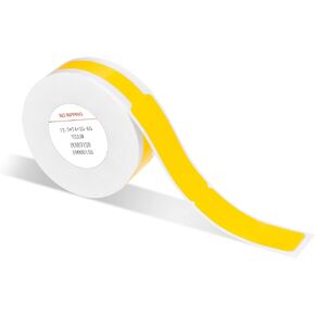 JADENS Label Maker Tape for D110/D11, Adapted Label Printer Paper, Standard Self-Adhesive Labeling Tape Address Labels Replacement, Office Custom Stickers,12.5x109mm
