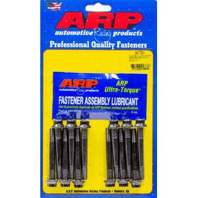 ARP Rocker Arm Stud Kit ARP Rocker Arm Stud, Pedestal, 8 mm x 1.25 Base Thread, 8 mm x 1.00 Top Thread, 2.00 in Effective Stud Length, Chromoly, Black Oxide, Dodge Cummins, Kit (ARP247-7201)