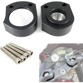 Xitomer Motorcycle Handlebar risers, Handlebar Risers Spacer Kit Fit for Ninja ZX-14R / ZZR 1400 2006 2007 2008 2009 2010 2011 2012 2013 2014 2015 2016 2017 2018 2019 2020 2021