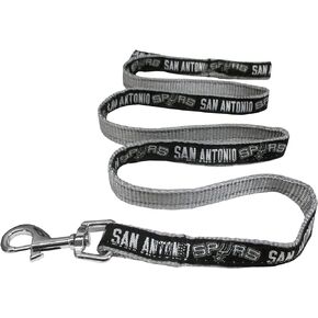 NBA SAN ANTONIO SPURS Dog Leash, Size Large. Heavy-Duty Metal Swivel Buckle Pet Leash