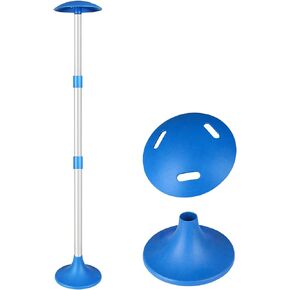 iCOVER Boat Cover Support Pole-Height Adjustable Aluminum Telescoping Pole and Webbing Strap Prevent Water from Sagging