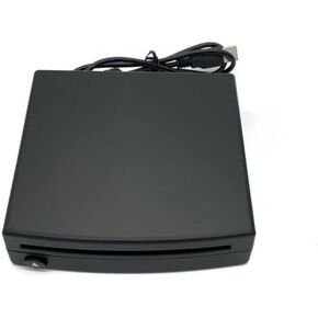 Car External CD Player Car Portable USB Integrated Add-on CD Player for Android Navigation/TV/PC with USB Plug and Play