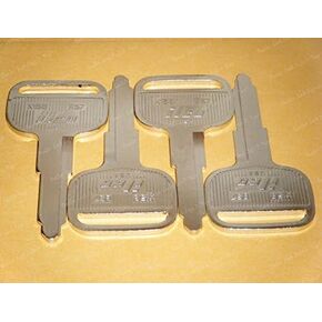 ISUZU DIESEL TRUCK KEY BLANKS FSR, NPR, NRR, AND NQR 4 KEYS
