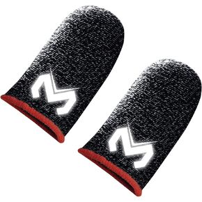 LICHIFIT Mobile Games Thumbs Gloves Sweat-Proof Finger Sleeve Fingertip Cover for PUBG Smartphone Game