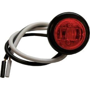 Blazer International C534AK6 3/4" Round LED Clearance/Side Marker Light, Amber, 6 Pack