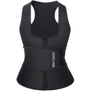 Neoprene Sauna Sweat Waist Trainer Corset Trimmer Vest for Women Tummy Control, Waist Cincher Body Shaper in Kuwait