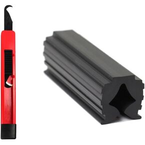 Golf Grip Removal Tool Rubber Vise Clamp and Kit Club Shaft Vice Regripping Supplies Repair Tools for Shafts Includes Retractable Hook BladeTape Remover