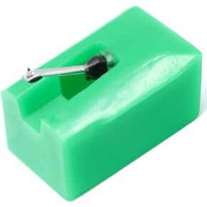 قلم بديل لإبر مشغل التسجيل ATN95E متوافق مع مشغل تسجيل الفونوغراف الصوتي AT-LP120-USB 1/2 بوصة لخرطوشة AT93 AT95 AT95E AT3400 AT3401 AT3450 باللون الأخضر in Kuwait