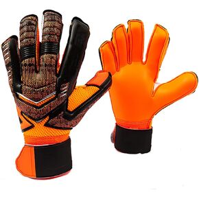 XINNI Goalie Goalkeeper Gloves Strong Grip Palm with Finger Wrist Support Protection Soccer Gloves for Youth & Adult Men & Women 4 Colors