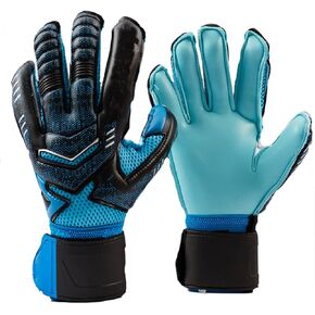 XINNI Goalie Goalkeeper Gloves Strong Grip Palm with Finger Wrist Support Protection Soccer Gloves for Youth & Adult Men & Women 4 Colors