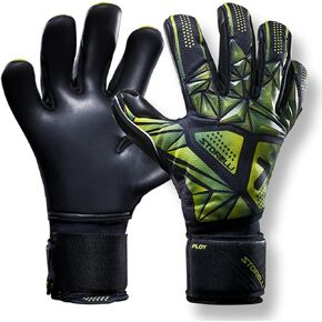 Storelli Silencer Ploy Goalkeeper Gloves | Soccer Goalie Gloves with Finger Spines