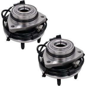 2PCS 513188 Front Wheel Hub Bearing Assembly Fit for 04-07 Buick Rainier, 03-06 Chevy SSR, 02-09 Trailblazer,GMC Envoy, 02-06 EXT, XL, 04-05 XUV, Isuzu Ascender, Oldsmobile Bravada, Saab 9-7x