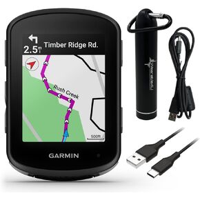 Garmin Edge 540 Bundle with Edge 540, Speed Sensor 2 and Cadence Sensor 2, HRM-Dual Monitor with Wearable4U E-Bank Bundle