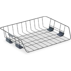 Fellowes Workstation Wire Tray, Side Load, Letter, Black (62112)