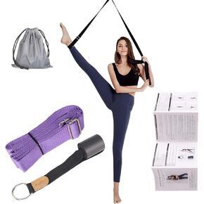 UBING Leg Stretcher, Door Flexibility Trainer, Over The Door Strech Strap for Flexibility, Splits Trainer for Dance Ballet Cheer Gymnastics Taekwondo Stretching