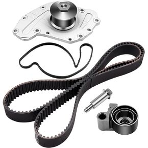 Scitoo Timing Belt Water Pump Gasket Kit Fit 2005-2010 for Dodge Magnum Nitro Journey Grand Caravan for Chrysler Pacifica for Routan 3.5L 4.0L V6 SOHC 24 Valve