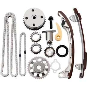 ECCPP Timing Chain Kit fit for SCION for Toyota xB tC Camry Corolla Matrix RAV4 Solara Highlander 2.4L 2.0L TK922
