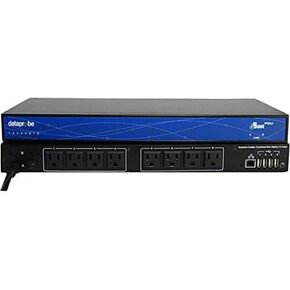 Dataprobe iBoot-PDU8A-N115VAC/15A Outlet Smart Power Strip, 1U Rack Mount PDU for Network Rack, with Cloud Managed Switched PDU, Server Rack Power Strip and Power Outage Supplies
