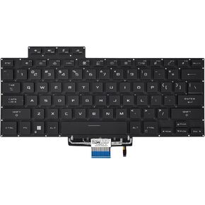 Replacement Backlit Keyboard for ASUS ROG Zephyrus G15 GA503 GA503Q GA503QS ‎GA503QR GA503QM & ROG Zephyrus M16 GU603 GU603H Series Laptop, ROG Zephyrus G15 GA503 RGB Backlit Keyboad US Layout