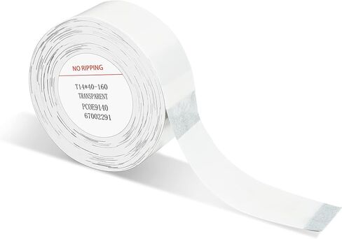 JADENS Label Maker Tape for D110/D11, Adapted Label Printer Paper, Standard Self-Adhesive Labeling Tape Address Labels Replacement, Office Custom Stickers,12.5x109mm in Saudi Arabia