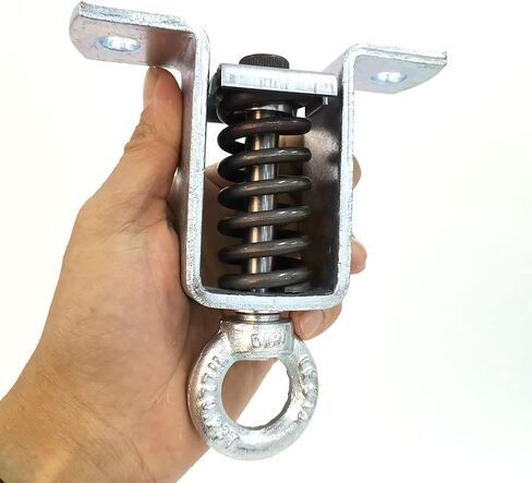 Heavy Bag Hanger, Heavy Punching Bag Hanger Spring,Bag Ceiling Mount Hanger, MMA, Wall Ceiling Mount 360° Rotation Wood Beam Holder Body Weight Strength Training Systems in Saudi Arabia