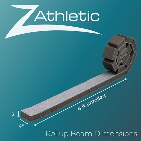 Z ATHLETIC Gymnastics Roll-Up Balance Beam in Saudi Arabia
