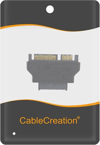 CableCreation SATA 22Pin ذكر إلى Slim SATA 13Pin أنثى محول، محول SATA نحيف، 2.5 بوصة Sata 22Pin إلى Slim 13pin أنثى محول in Saudi Arabia