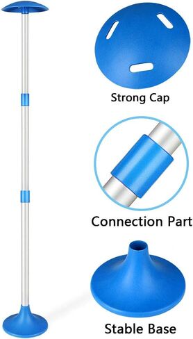 iCOVER Boat Cover Support Pole-Height Adjustable Aluminum Telescoping Pole and Webbing Strap Prevent Water from Sagging in Saudi Arabia