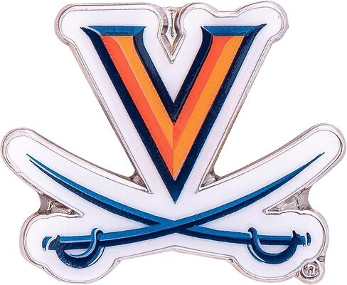University of Virginia Lapel Pins Cavaliers UVA Wahoos Logo Enamel Made of Metal (Pin 1) in Saudi Arabia