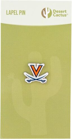 University of Virginia Lapel Pins Cavaliers UVA Wahoos Logo Enamel Made of Metal (Pin 1) in Saudi Arabia