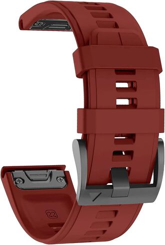 hellosy Compatible with Garmin Fenix 5 Watch Band/Garmin Fenix 6 Watch Band, 22mm Quickfit Watch Bands Replacement for Garmin 935/945/Instanct/Fenix 7/Approach S60/Approach S62 Watch Band in Saudi Arabia