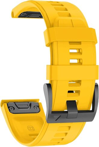 hellosy متوافق مع سوار ساعة Garmin Fenix ​​5/Garmin Fenix ​​6، سوار ساعة Quickfit 22 مم بديل لساعة Garmin 935/945/Instanct/Fenix ​​7/Approach S60/Approach S62 in Kuwait