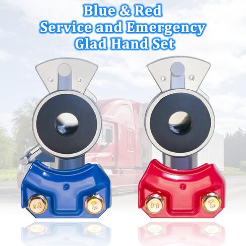 4 مجموعات من الأيدي السعيدة، 8 قطع من أختام جلادهاند المطاطية المصنوعة من الألومنيوم في حالات الطوارئ لشبه الشاحنات والمقطورات وخط الهواء in Kuwait