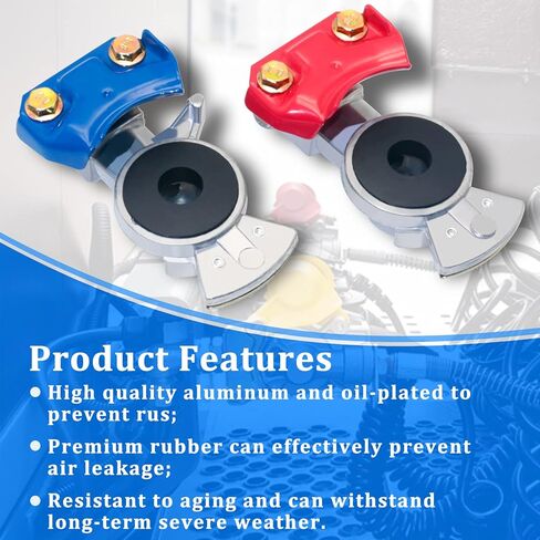 4 مجموعات من الأيدي السعيدة، 8 قطع من أختام جلادهاند المطاطية المصنوعة من الألومنيوم في حالات الطوارئ لشبه الشاحنات والمقطورات وخط الهواء in Kuwait