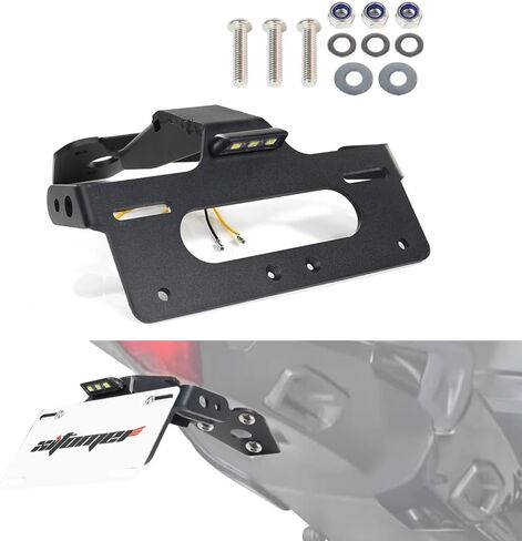 Xitomer Tail Tidy Fit for Tiger 660 Sport 2022-2023، مزيل الحاجز مع ضوء LED، متوافق مع إشارة الانعطاف OEM/Stock in Kuwait