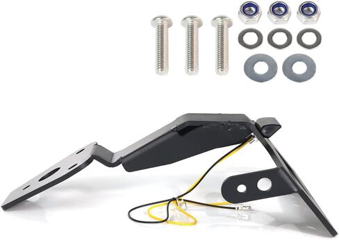 Xitomer Tail Tidy Fit for Tiger 660 Sport 2022-2023، مزيل الحاجز مع ضوء LED، متوافق مع إشارة الانعطاف OEM/Stock in Kuwait