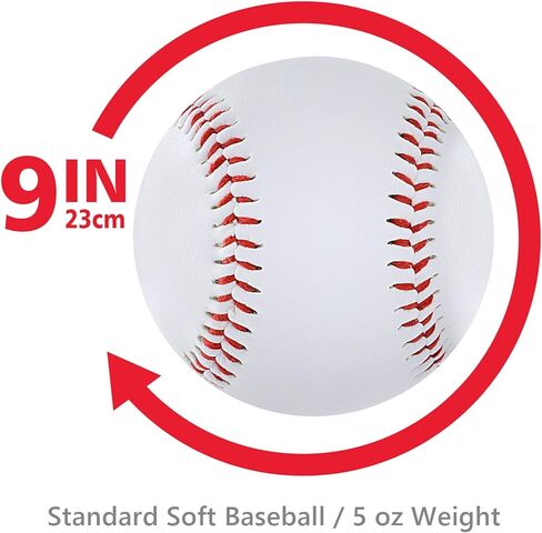 قفاز البيسبول والكرة للأطفال الشباب، قفاز الكرة اللينة 10.5 ''-11.5''، قفاز البيسبول لليد اليسرى، رمي اليد اليمنى (10.5 بوصة) in Kuwait