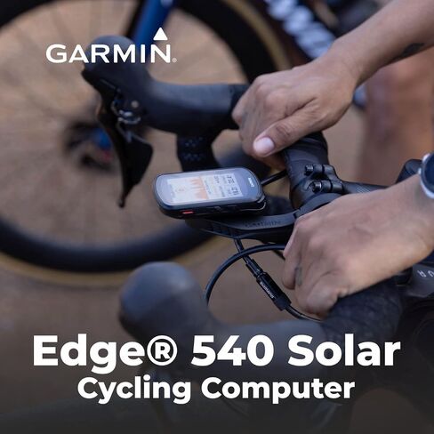 حزمة Garmin Edge 540 مع Edge 540، ومستشعر السرعة 2 ومستشعر الإيقاع 2، وشاشة HRM-Dual مع حزمة البنك الإلكتروني Wearable4U in Saudi Arabia